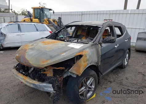 2017 Hyundai Santa Fe Sport 2.4L from USA, damaged, VIN 5NMZU3LB2HH049724